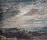 View from Hampstead Heath,Looking towards Harrow August 1821